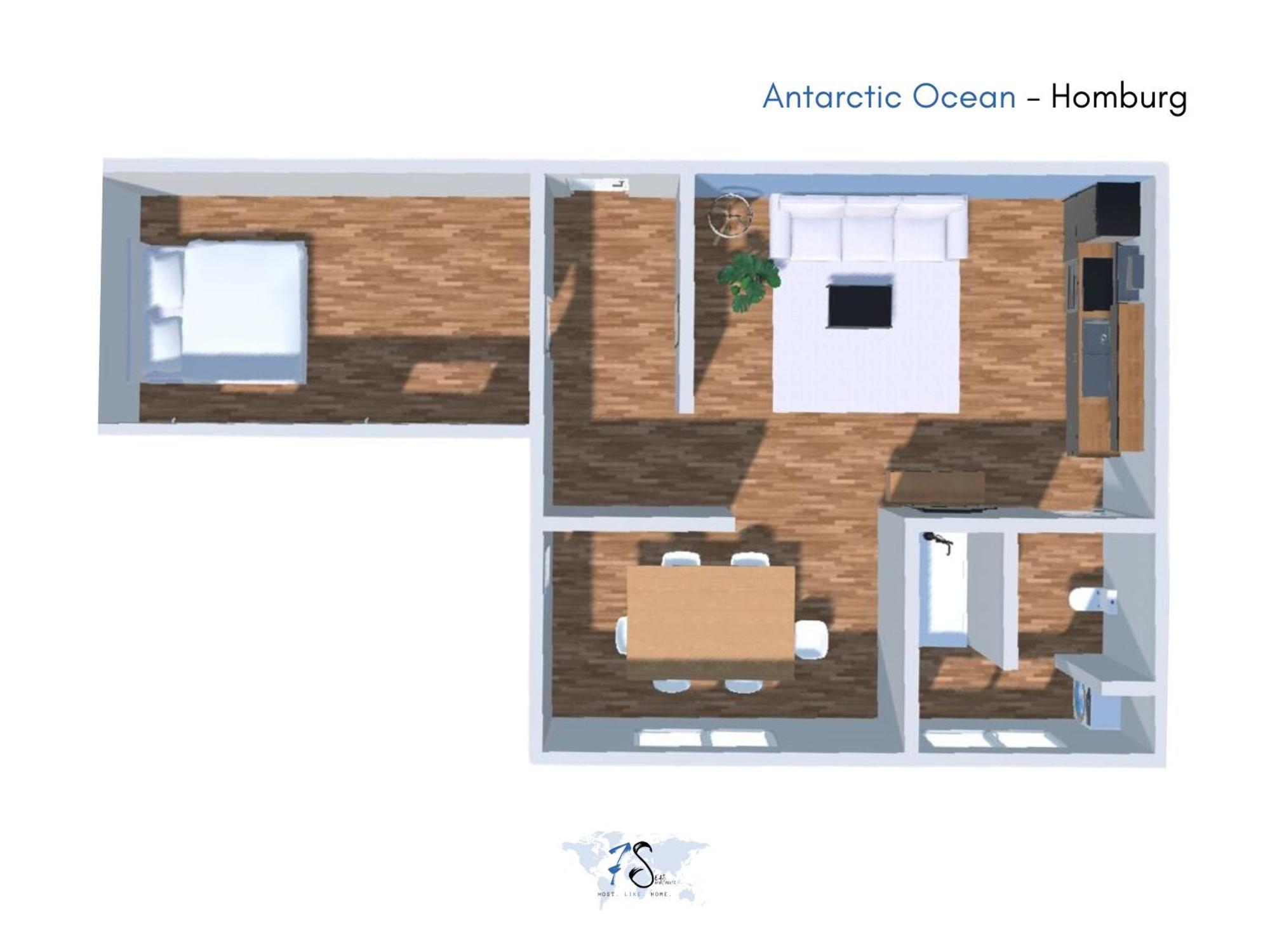 7Seas Boutique Aparthotel Homburg - Stilvoll, Digital & Ideal Fuer Familie & Business 客房 照片