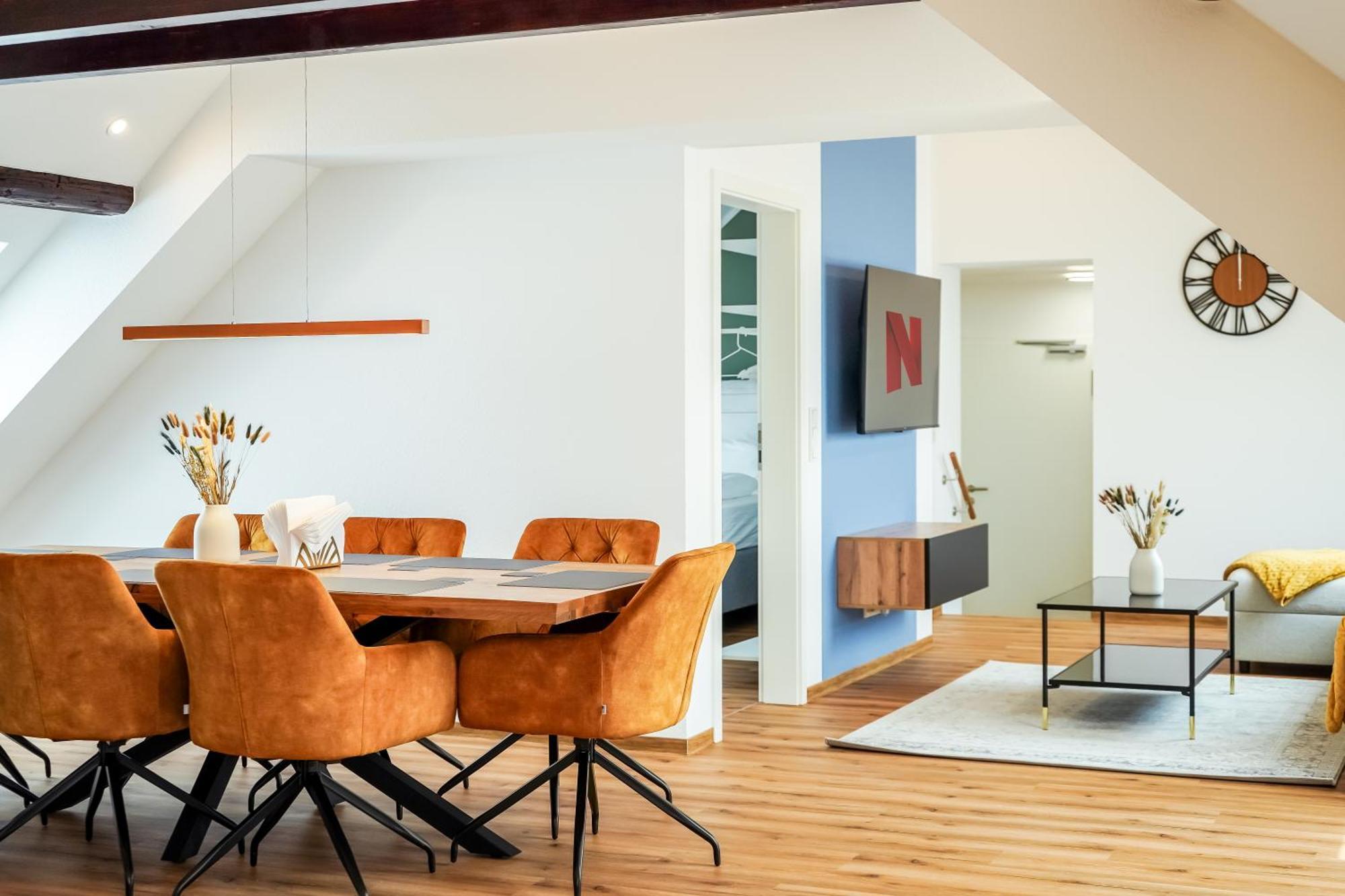 7Seas Boutique Aparthotel Homburg - Stilvoll, Digital & Ideal Fuer Familie & Business 外观 照片
