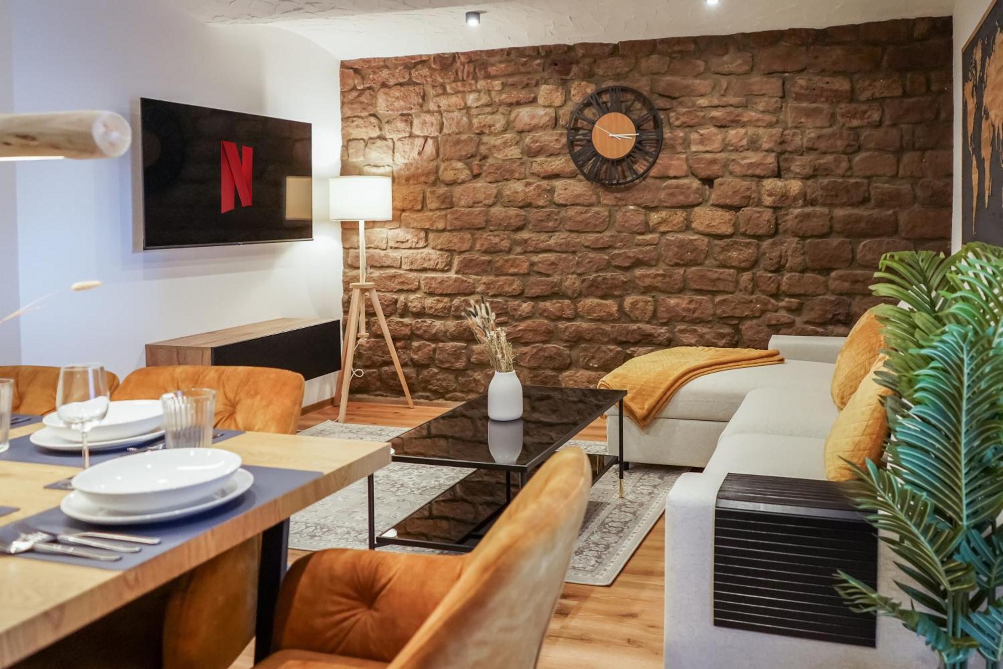 7Seas Boutique Aparthotel Homburg - Stilvoll, Digital & Ideal Fuer Familie & Business 外观 照片