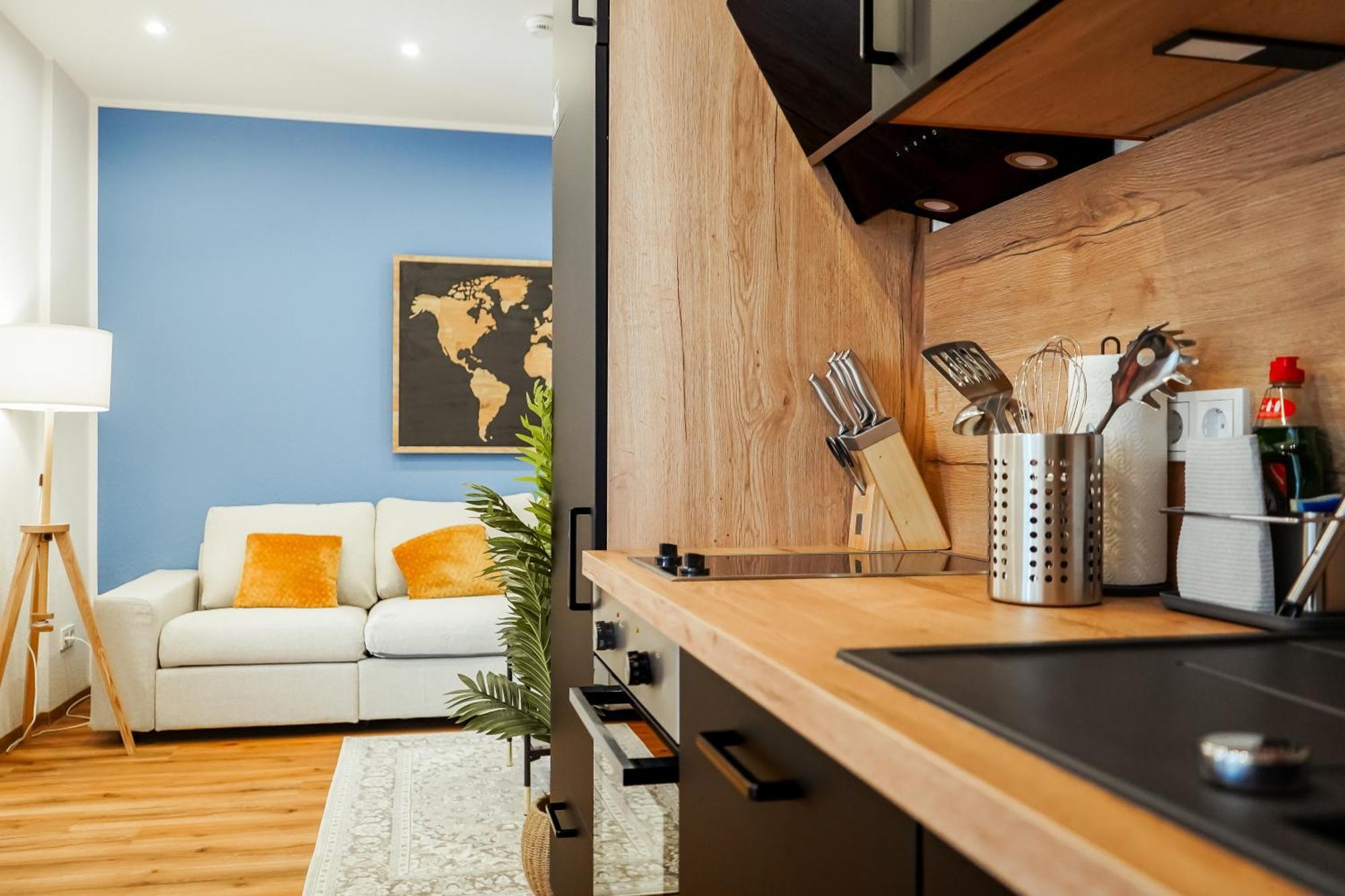 7Seas Boutique Aparthotel Homburg - Stilvoll, Digital & Ideal Fuer Familie & Business 外观 照片