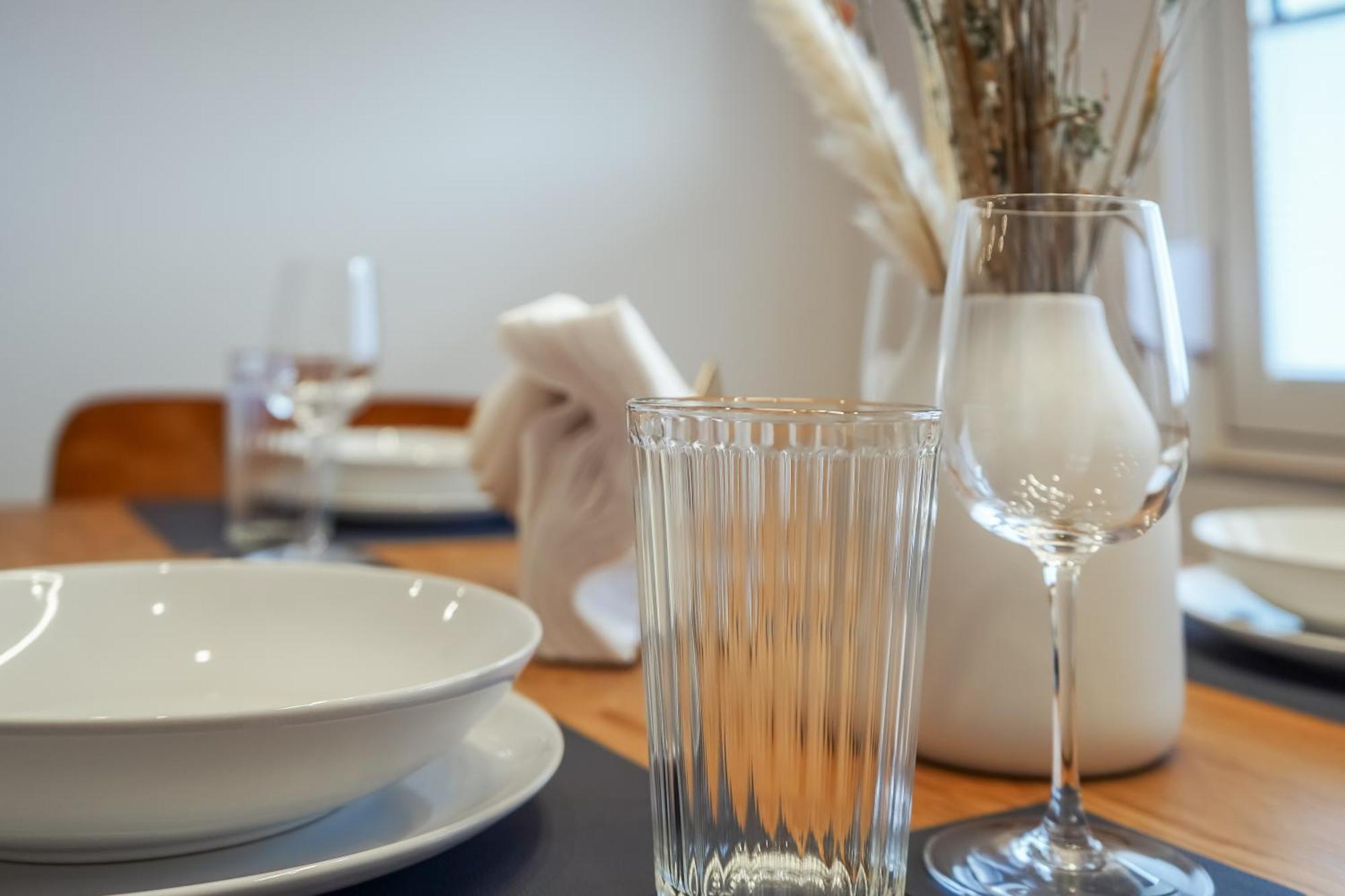 7Seas Boutique Aparthotel Homburg - Stilvoll, Digital & Ideal Fuer Familie & Business 外观 照片