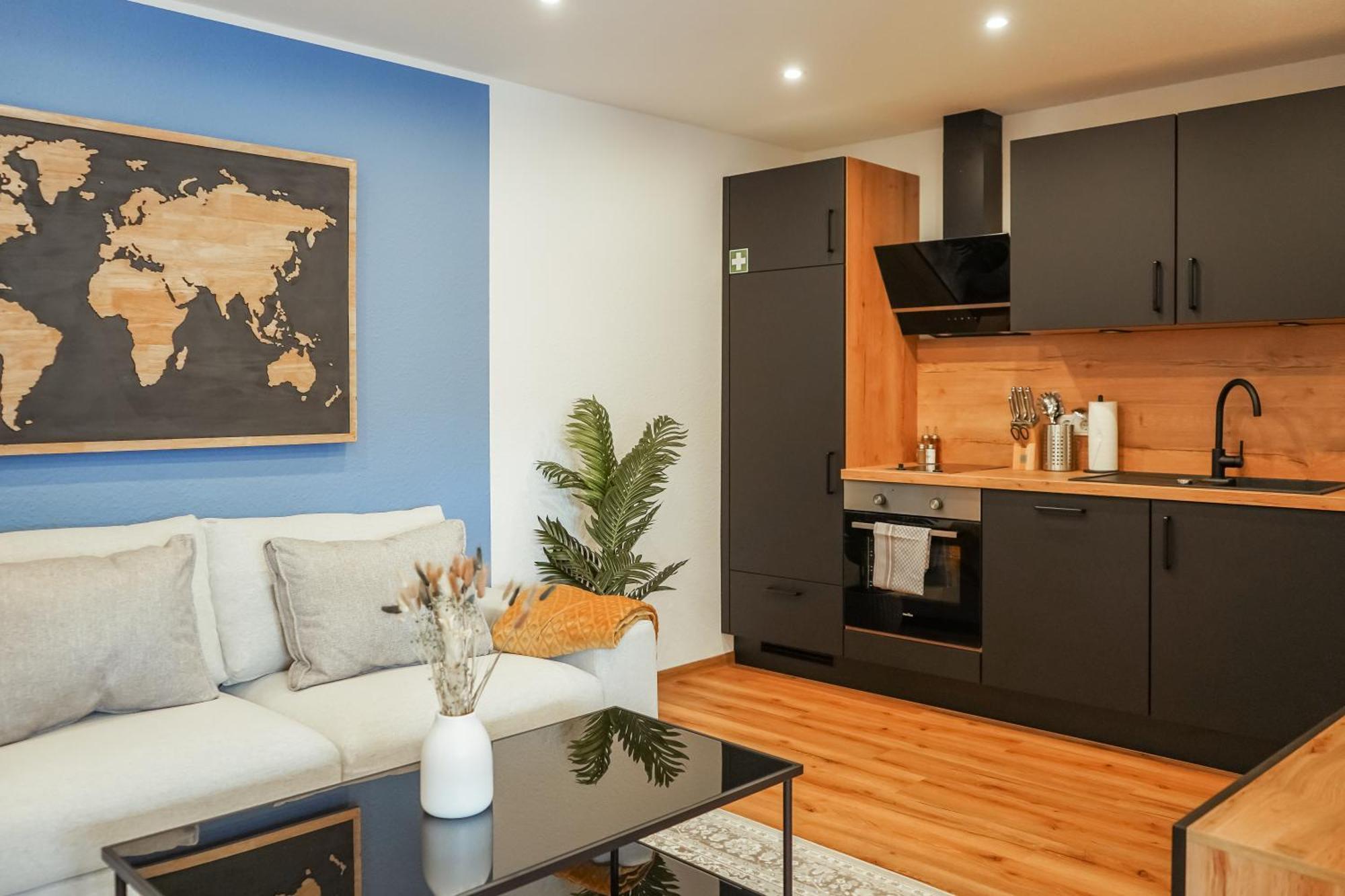 7Seas Boutique Aparthotel Homburg - Stilvoll, Digital & Ideal Fuer Familie & Business 外观 照片