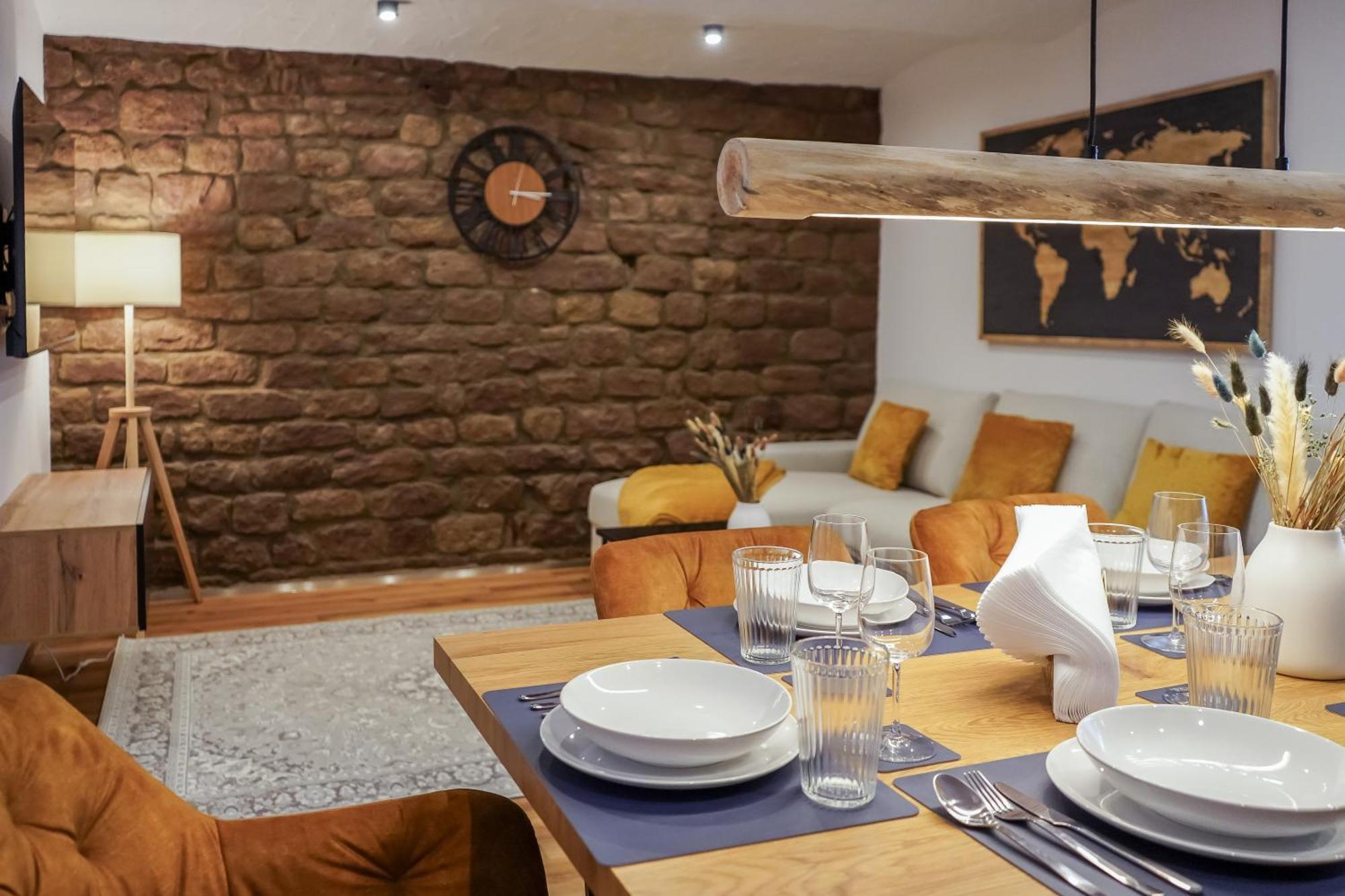7Seas Boutique Aparthotel Homburg - Stilvoll, Digital & Ideal Fuer Familie & Business 外观 照片
